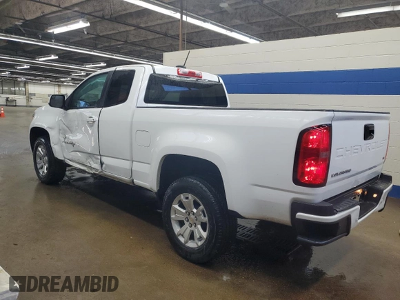 2022 Chevrolet Colorado 2WD LT z VIN 1GCHSCEA6N1232636, wystawiony jako Copart lot #58310435 z przebiegiem 16 937 mil mil oraz Czysty tytuł • Clean title. Historia ofert i sprzedaży dostępna na DreamBid. Obrazek 2.
