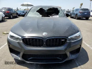 2020 BMW M5 Competition with VIN WBSJF0C02LB449079, listed as a Copart auction lot 68273734 with 0 mi miles and Salvage Title. Bid and sale history available at carsss.com. Image 5.