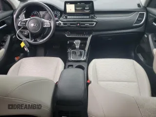 2021 Kia Seltos SX with VIN KNDETCA29M7188710, listed as a Copart auction lot 50831985 with 46,881 mi miles and Salvage Title. Bid and sale history available at carsss.com. Image 8.
