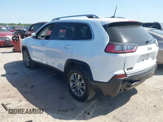 2021 Jeep Cherokee Latitude Lux with VIN 1C4PJLMX3MD176673, listed as a IAAI auction lot 41989569 with 64,156 mi miles and . Bid and sale history available at DreamBid. Image 3.