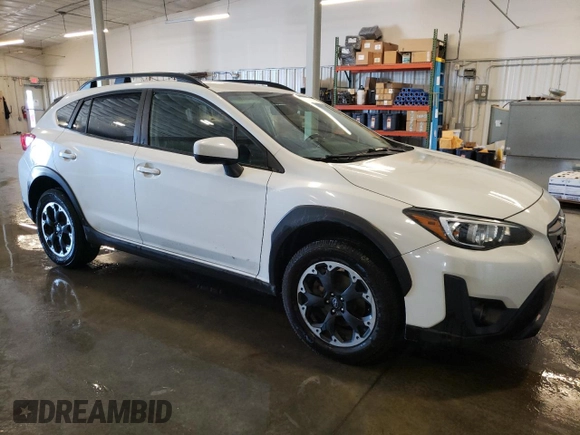 2021 Subaru Crosstrek Premium with VIN JF2GTAPC9M8242175, listed as a Copart auction lot 62987685 with 84,396 mi miles and Clean title. Bid and sale history available at DreamBid. Image 4.