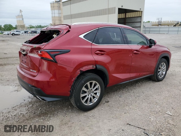 2019 Lexus NX 300 with VIN JTJBARBZ6K2215490, listed as a Copart auction lot 67348245 with 59,622 mi miles and Clean title. Bid and sale history available at DreamBid. Image 3.