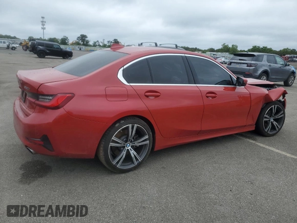 2020 BMW 3 Series 330i xDrive with VIN 3MW5R7J06L8B30505, listed as a Copart auction lot 60885315 with 77,663 mi miles and Salvage title. Bid and sale history available at DreamBid. Image 3.