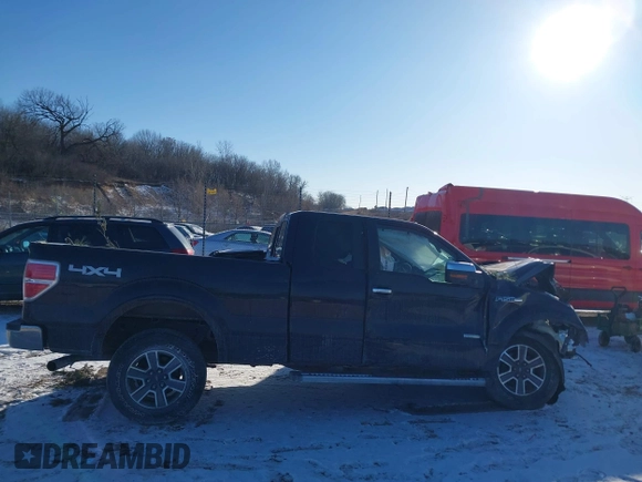 2014 Ford F-150 XL with VIN 1FTFX1ET8EFD05829, listed as a IAAI auction lot 41334106 with 0 mi miles. Bid and sale history available at carsss.com. Image 13.