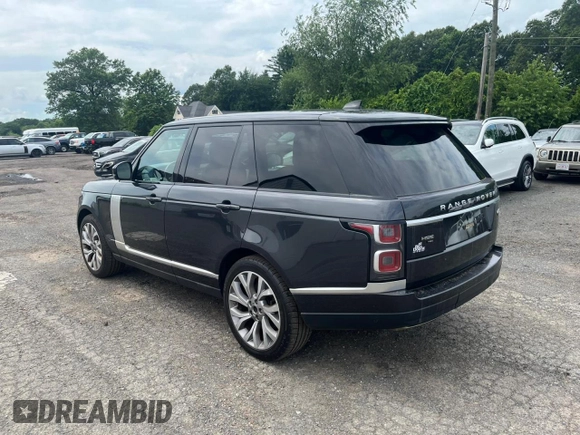 2021 Land Rover Range Rover P525 Westminster with VIN SALGS2SE7MA423597, listed as a Copart auction lot 63653605 with 86,382 mi miles and Clean title. Bid and sale history available at DreamBid. Image 2.