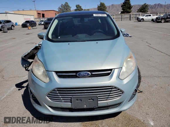 2013 Ford C-Max SEL with VIN 1FADP5BU8DL514683, listed as a Copart auction lot 49831865 with 155,651 mi miles and Salvage Title. Bid and sale history available at carsss.com. Image 5.