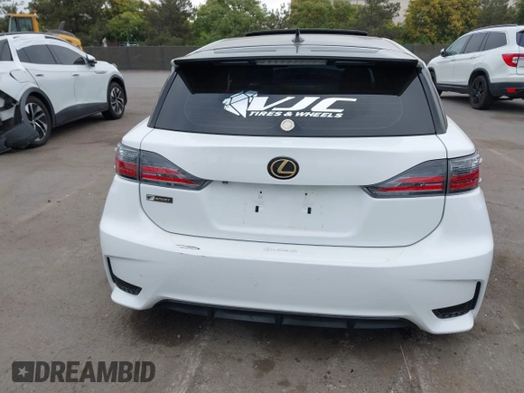 2015 Lexus CT 200h with VIN JTHKD5BH0F2234146, listed as a IAAI auction lot 42583102 with Not provided miles and . Bid and sale history available at DreamBid. Image 17.