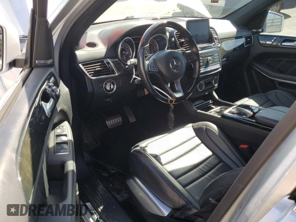 2018 Mercedes-Benz GLS 63 AMG with VIN 4JGDF7FE0JA995124, listed as a Copart auction lot 45733124 with Not Provided miles and . Bid and sale history available at DreamBid. Image 8.