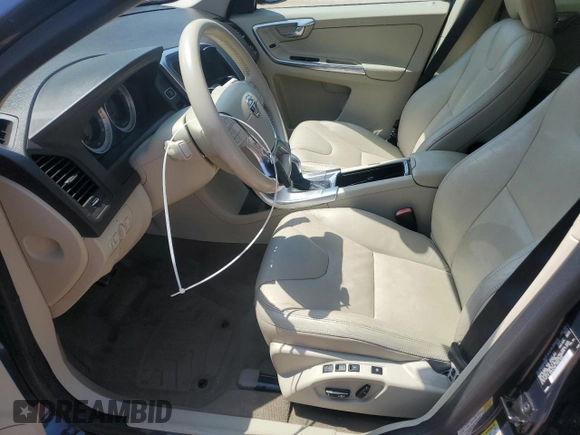 2013 Volvo XC60 T6 with VIN YV4902DZ0D2456583, listed as a Copart auction lot 62763635 with 96,091 mi miles and Salvage title. Bid and sale history available at DreamBid. Image 7.
