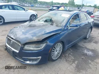 2017 Lincoln MKZ Reserve with VIN 3LN6L5F9XHR624447, listed as a IAAI auction lot 42340497 with Not provided miles and . Bid and sale history available at DreamBid. Image 2.