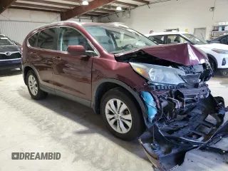 2014 Honda CR-V EX-L with VIN 5J6RM4H78EL027077, listed as a Copart auction lot 52240475 with 67,588 mi miles and Salvage Title. Bid and sale history available at carsss.com. Image 4.