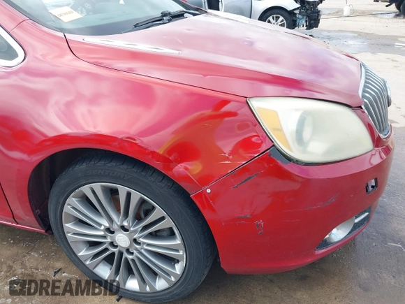 2013 Buick Verano Group with VIN 1G4PS5SK6D4181622, listed as a IAAI auction lot 41516997 with 130,941 mi miles and . Bid and sale history available at DreamBid. Image 6.