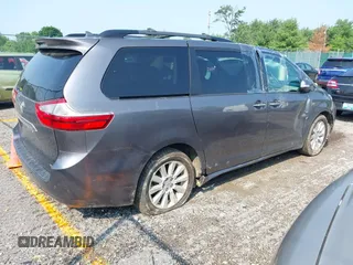 2017 Toyota Sienna XLE with VIN 5TDDZ3DC9HS183372, listed as a IAAI auction lot 42440209 with 112,199 mi miles and . Bid and sale history available at DreamBid. Image 4.