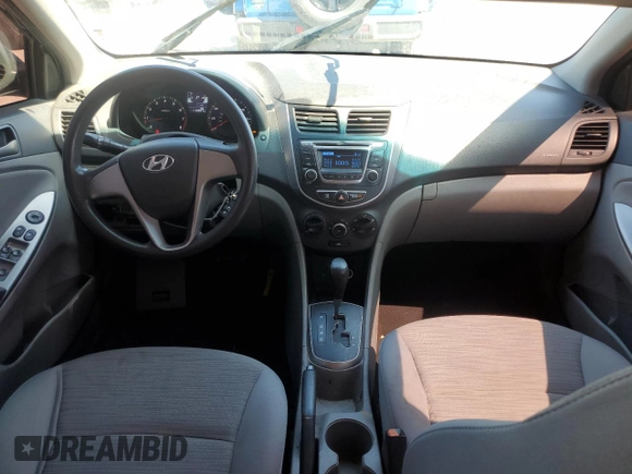 2015 Hyundai Accent GLS with VIN KMHCT4AE9FU907008, listed as a Copart auction lot 66345203 with 110,997 mi miles. Bid and sale history available at carsss.com. Image 8.
