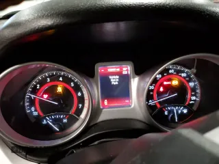 2014 Dodge Journey R/T z VIN 3C4PDCEG1ET167567, wystawiony jako Copart lot #45019695 z przebiegiem 133 095 mil mil oraz Szkoda całkowita • Salvage title. Historia ofert i sprzedaży dostępna na DreamBid. Obrazek 9.