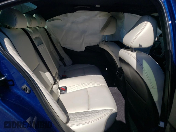 2020 Infiniti Q50 Red Sport 400 with VIN JN1FV7AP9LM630521, listed as a Copart auction lot 45951955 with 25,865 mi miles and Salvage title. Bid and sale history available at DreamBid. Image 10.