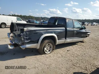 2001 Dodge Dakota SLT with VIN 1B7GG22X41S309217, listed as a Copart auction lot 44257285 with 153,872 mi miles and Salvage Title. Bid and sale history available at carsss.com. Image 3.