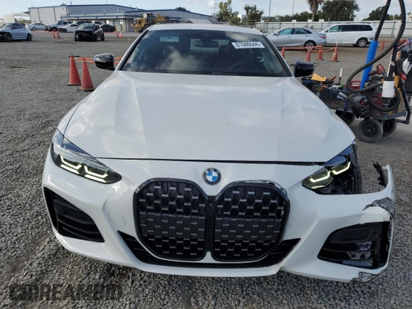 2024 BMW 4 Series M440i with VIN WBA83AP08RCP50776, listed as a Copart auction lot 81346544 with 13,407 mi miles and Salvage Title. Bid and sale history available at carsss.com. Image 5.