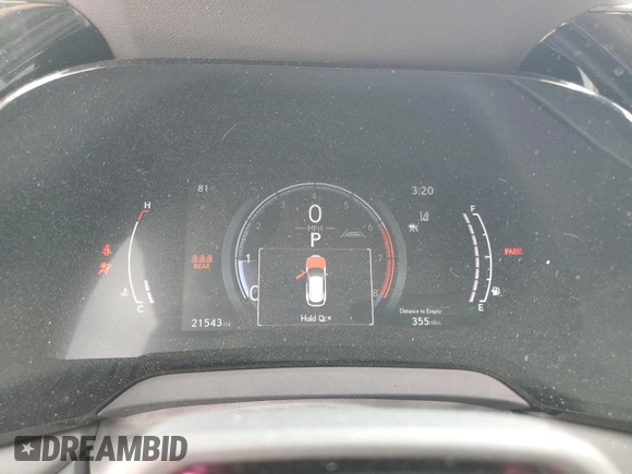 2023 Lexus RX 350 with VIN 2T2BAMBA3PC017342, listed as a Copart auction lot 55048645 with 21,543 mi miles and Salvage title. Bid and sale history available at DreamBid. Image 9.