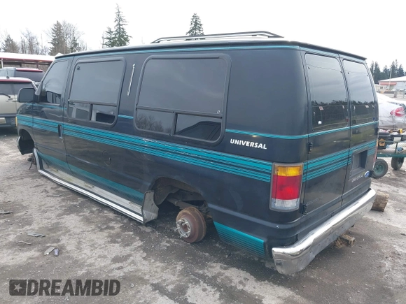 1992 Ford Econoline Cargo with VIN 1FDEE14NXNHA02328, listed as a IAAI auction lot 41637970 with Not Provided miles and . Bid and sale history available at carsss.com. Image 3.