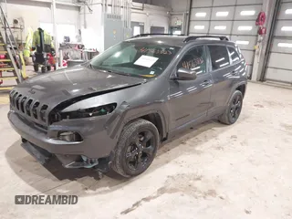 2016 Jeep Cherokee Latitude with VIN 1C4PJLCSXGW137190, listed as a IAAI auction lot 41563823 with 159,586 mi miles. Bid and sale history available at carsss.com. Image 18.