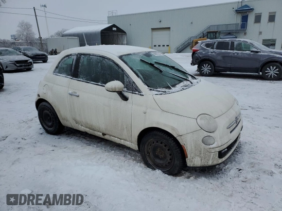 2012 FIAT 500 Pop with VIN 3C3CFFAR4CT297832, listed as a Copart auction lot 86092284 with 134,413 mi miles and Clean Title. Bid and sale history available at carsss.com. Image 4.