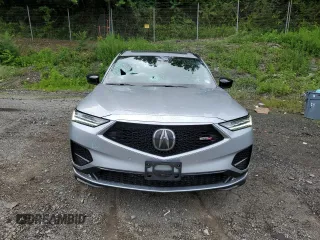 2023 Acura MDX Type S w/Advance Package with VIN 5J8YD8H84PL003381, listed as a Copart auction lot 58864114 with 27,124 mi miles and Salvage Title. Bid and sale history available at carsss.com. Image 5.