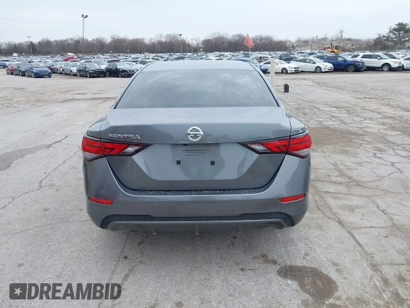 2020 Nissan Sentra S with VIN 3N1AB8BV2LY255414, listed as a IAAI auction lot 41822354 with 46,824 mi miles. Bid and sale history available at carsss.com. Image 16.