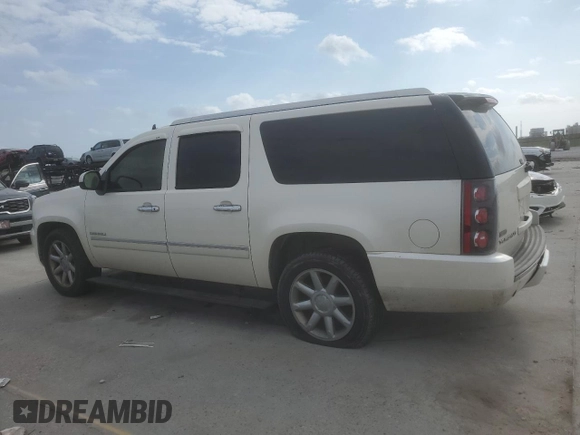 2011 GMC Yukon XL Denali with VIN 1GKS1MEFXBR334467, listed as a Copart auction lot 44688165 with 0 mi miles and Salvage Title. Bid and sale history available at carsss.com. Image 2.
