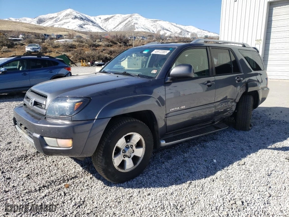 2004 Toyota 4Runner Limited with VIN JTEBT17R940039861, listed as a Copart auction lot 46972365 with 232,865 mi miles and Salvage Title. Bid and sale history available at carsss.com. Image 1.