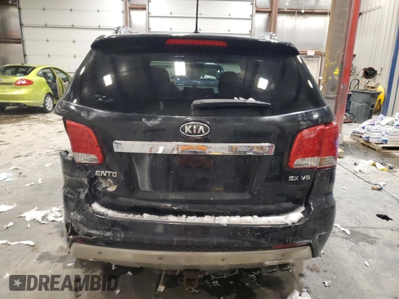 2012 Kia Sorento SX with VIN 5XYKW4A28CG244346, listed as a Copart auction lot 45053495 with 167,164 mi miles and Clean Title. Bid and sale history available at carsss.com. Image 6.