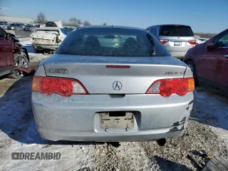 2002 Acura RSX Type S with VIN JH4DC53022C001359, listed as a Copart auction lot 46293935 with 294,429 mi miles and Salvage Title. Bid and sale history available at carsss.com. Image 6.