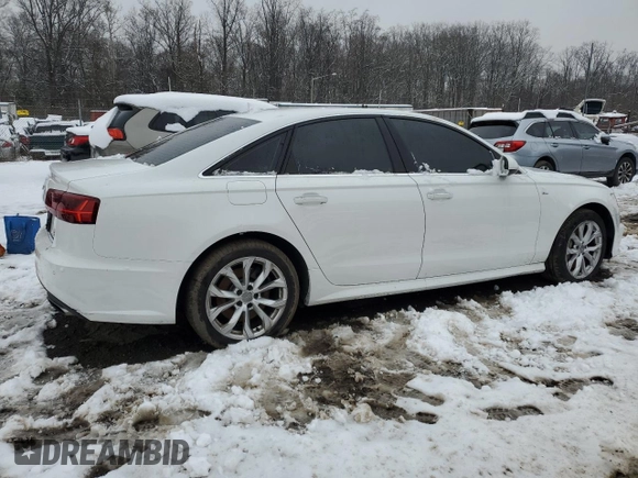 2017 Audi A6 Premium Plus with VIN WAUG8AFC0HN042761, listed as a Copart auction lot 86117364 with 96,126 mi miles and Salvage Title. Bid and sale history available at carsss.com. Image 3.