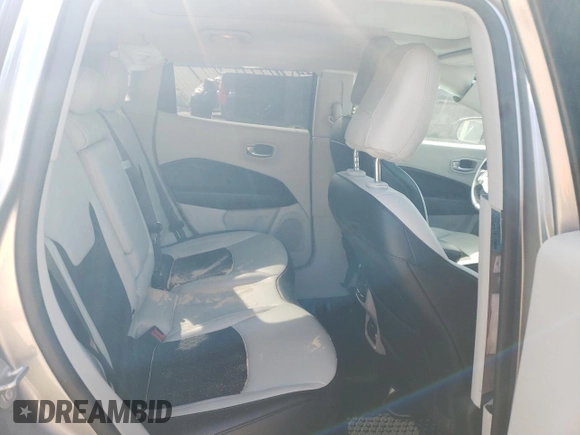 2020 Jeep Compass Latitude with VIN 3C4NJCBB1LT224419, listed as a Copart auction lot 53473975 with 81,002 mi miles and Salvage title. Bid and sale history available at DreamBid. Image 11.