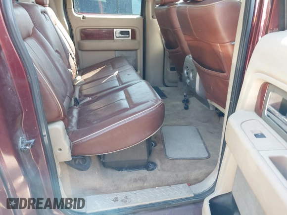 2009 Ford F-150 XL with VIN 1FTPW12V59KC92757, listed as a IAAI auction lot 42035890 with 423,095 mi miles. Bid and sale history available at carsss.com. Image 8.