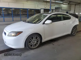 2008 Scion tC Spec with VIN JTKDE167280238658, listed as a Copart auction lot 53445645 with 184,477 mi miles and Salvage Title. Bid and sale history available at DreamBid. Image 1.