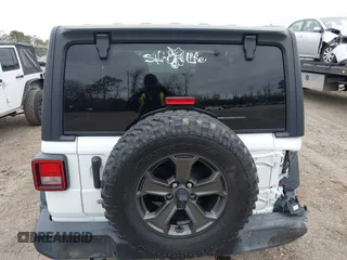 2018 Jeep Wrangler Sport S with VIN 1C4GJXANXJW189849, listed as a IAAI auction lot 42081074 with 78,431 mi miles and . Bid and sale history available at DreamBid. Image 16.