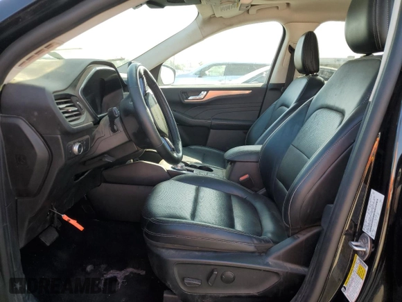 2021 Ford Escape Titanium with VIN 1FMCU9J93MUA54213, listed as a Copart auction lot 59211045 with Not provided miles and Salvage title. Bid and sale history available at DreamBid. Image 7.