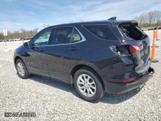 2020 Chevrolet Equinox LT with VIN 2GNAXUEV2L6196781, listed as a Copart auction lot 53606765 with 23,260 mi miles and Salvage Title. Bid and sale history available at carsss.com. Image 2.
