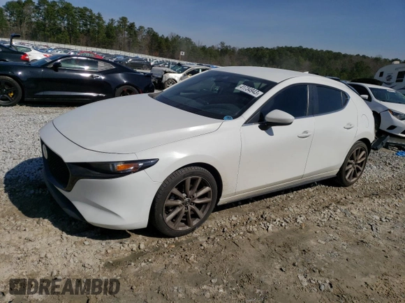 2019 Mazda Mazda3 Hatchback w/Preferred Pkg with VIN JM1BPBMM5K1127045, listed as a Copart auction lot 41734943 with 82,772 mi miles. Bid and sale history available at carsss.com. Image 1.