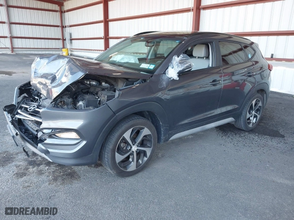2018 Hyundai Tucson Value with VIN KM8J3CA20JU762120, listed as a IAAI auction lot 41878796 with 103,346 mi miles. Bid and sale history available at carsss.com. Image 19.