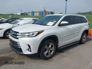 2017 Toyota Highlander Limited with VIN 5TDDZRFH9HS389870, listed as a IAAI auction lot 42272227 with 147,508 mi miles and . Bid and sale history available at DreamBid. Image 2.