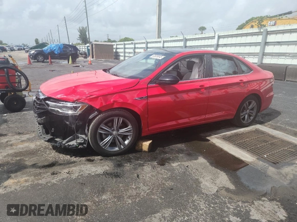 2020 Volkswagen Jetta S with VIN 3VWCB7BU6LM008456, listed as a Copart auction lot 60689045 with 143,386 mi miles and Salvage title. Bid and sale history available at DreamBid. Image 1.