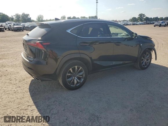 2021 Lexus NX 300 F Sport z VIN JTJSARBZ5M2193324, wystawiony jako Copart lot #58383015 z przebiegiem 100 469 mil mil oraz Nie do naprawy • Non repairable. Historia ofert i sprzedaży dostępna na DreamBid. Obrazek 3.
