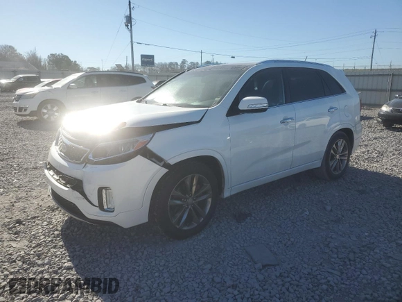 2014 Kia Sorento SX Limited with VIN 5XYKW4A76EG459349, listed as a Copart auction lot 47199745 with 116,146 mi miles and Salvage Title. Bid and sale history available at carsss.com. Image 1.