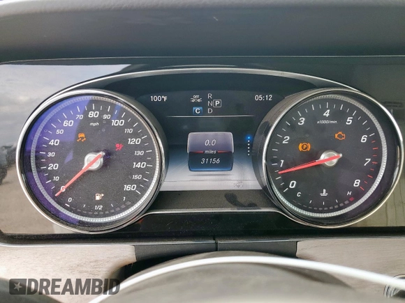 2018 Mercedes-Benz E 400 z VIN WDD1K6FB5JF047930, wystawiony jako Copart lot #58752805 z przebiegiem 31 156 mil mil oraz Czysty tytuł • Clean title. Historia ofert i sprzedaży dostępna na DreamBid. Obrazek 9.