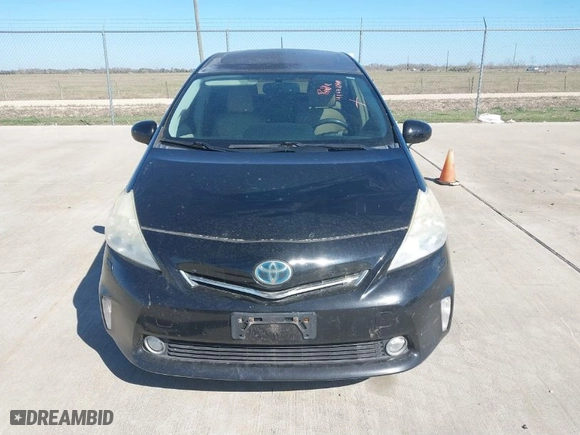 2012 Toyota Prius v Two with VIN JTDZN3EU4C3066057, listed as a IAAI auction lot 41771049 with NaN miles. Bid and sale history available at carsss.com. Image 12.