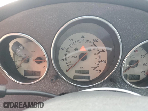 2002 Mercedes-Benz SLK 230 Kompressor z VIN WDBKK49FX2F242519, wystawiony jako Copart lot #74947574 z przebiegiem 38 513 mil mil oraz Czysty tytuł • Clean title. Historia ofert i sprzedaży dostępna na DreamBid. Obrazek 9.
