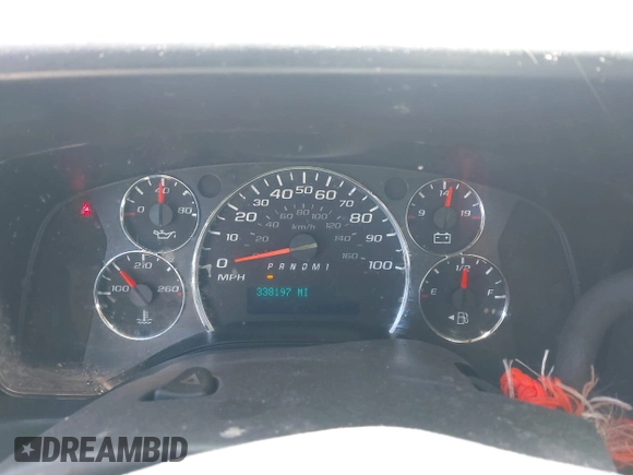 2016 GMC Savana Cargo with VIN 1GTW7AFF4G1182927, listed as a IAAI auction lot 42166124 with 338,197 mi miles. Bid and sale history available at carsss.com. Image 7.