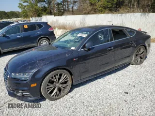 2018 Audi A7 Premium Plus with VIN WAUW3AFCXJN023912, listed as a Copart auction lot 48468425 with 145,969 mi miles and Clean Title. Bid and sale history available at carsss.com. Image 1.